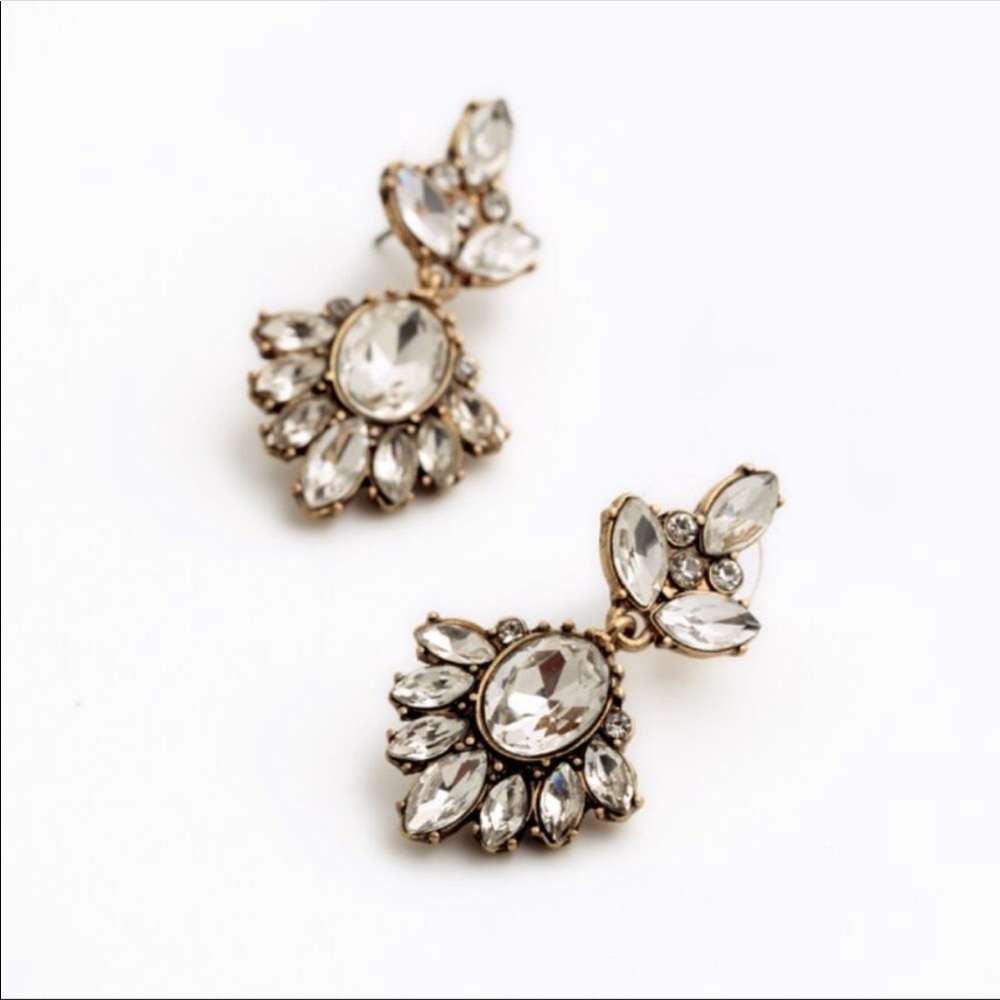 Gorgeous Vintage Boho Style CZ Earrings